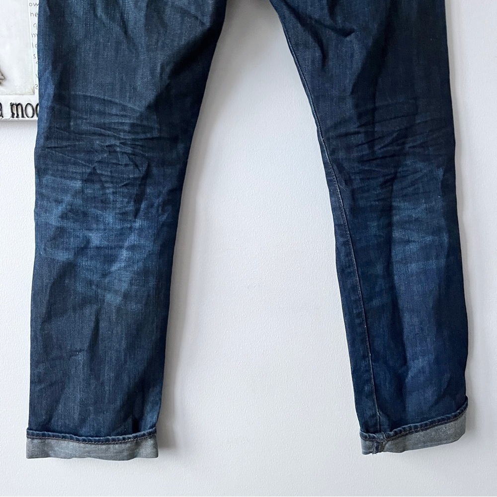 Men’s Levi’s 513 Western Cowboy Dark Wash Straight Leg Jeans Size 33 X 32 - Picture 6 of 11